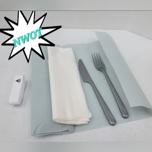 *NWOT* Delta Airlines 3-piece Cutlery/Napkin Travel Set(s)